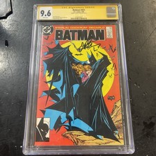 Rare Batman #423 1988 1st Printing CGC 9.6 Signed By Jim Starlin D.C. Comics picture