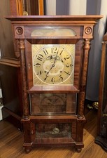 Rare Birge Case & Co Antique Triple Decker Mantel Clock- Strap Movement picture