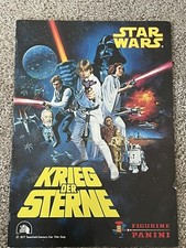1977 Panini Star Wars π Complete Set - All 256 stickers - unglued + empty album picture