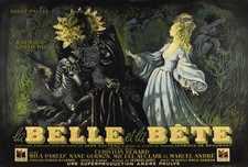 LA BELLE ET LA BETTE, JEAN MARAIS, 1946, VINTAGE POSTER MOVIE POSTER HQ picture