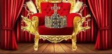 Museum Replica Medieval Holy Roman Empire German Royal Jeweled Crown Charlemagne picture
