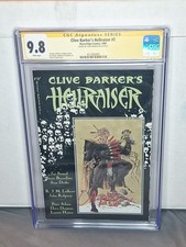 SIGNED BY CLIVE BARKER HELLRAISER #3 1990 CGC 9.8 picture