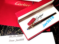 CARTIER DIABOLO FOUNTAIN PEN GRAIN D'ORGE GOLD,SPECIAL EDITION PASHA RARE,NEW,💎 picture