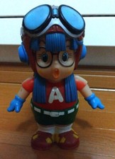 Dr. Slump Arale soft vinyl piggy bank by Akira Toriyama collection Vintage c734 picture
