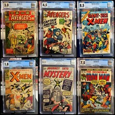 Individual Books Available Comic Lot. CGC. 3800+ Books, 800+ Keys Updated 2026 picture