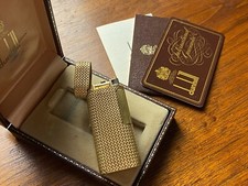 Van Cleef & Arpels 18k Yellow Gold Vintage Lighter (Dunhill) Box & Papers picture