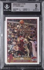 2003-04 TOPPS CHROME REFRACTORS #111 LEBRON JAMES BGS 9 picture