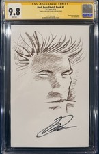 DAVID LLOYD ORIGINAL Sketch Art CGC 9.8 Signed WOLVERINE LOGAN V FOR VENDETTA picture