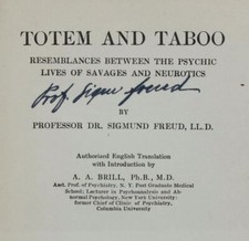 Professor Sigmund Freud Signed 