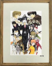 Gintama Original Illustration Board with Frame and Hanging Cord 555x440mm picture