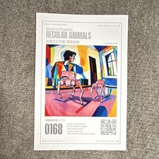 Beeple Studios Regular Animals Picasso-AP #0168 Signed Trading Card w/ Cert picture