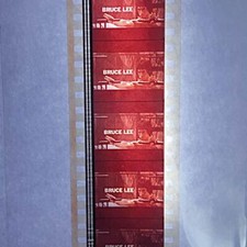 Bruce Lee Negative Very Rare Famous Scene Burning Dragon Kung Fu Film picture