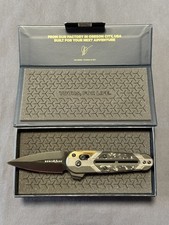 Benchmade Gold Class Lowden 491BK-261 Drakkar Damasteel #116 of 250 New in Box picture