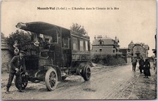 76 MESNIL VAL - l'autobus dans le chemin de la mer picture