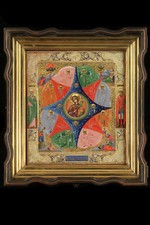 Russian Icon The Mother of God of the Burning Bush 19th century Tempera on Wood picture