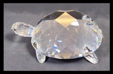 1981-2006 SWAROVSKI GIANT TURTLE PRISTINE CONDITION PERFECT TAIL NEEDS POLISHING picture