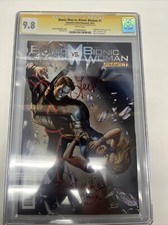 Bionic Man Vs Bionic Woman # 1 (CGC SS 9.8) Signed Lee Majors * Lindsay Wagner picture