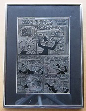 Daffy Duck & Elmer Fudd Vintage Early 1970's Press Plate Daffy Duck # 105 Pg 8  picture