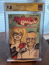Harley Quinn #1 CGC SS 9.8 Stan Lee SIGNED ONE OF A KIND Stan Harley COSPLAY DC picture