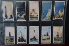 WILLS NZ OVERSEAS LIGHTHOUSES 1926 SET 50 EXCELLENT- MINT SEE PHOTO's picture