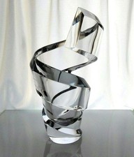Baccarat Spiral XL flower vase very large vase limited edition 10kg Limited 500 picture