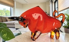 EXTRAORDINARY Huge 51cm Murano Art Glass Sculpture Prosperity & Strength picture