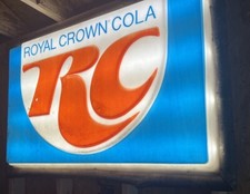 RC Cola Lighted Sign Vintage Royal Crown Cola picture