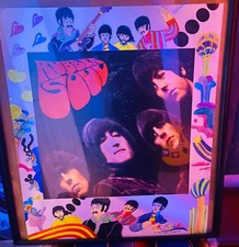 Ron Campbell one of a kind Art The Beatles Rubber Soul Original picture