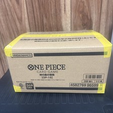 ONE PIECE Adventure on the Island of  God Booster Case OP-15 Japanese in stock picture