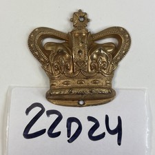 British Military St. Edward's Crown badge Rank Insignia 22D24 picture