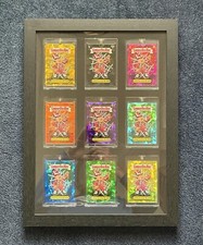 2022 Garbage Pail Kids Sapphire Rainbow Refractor Framed Super Slayed Slade 207b picture