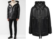 Tom Ford Hooded Mutton Coat Sheep Leather Jacket Blouson Hoodie Domestic Regular picture