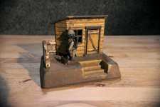 Highly Collectable #136 Uncle Remus mechanical cast iron bank, (Reproduction) picture