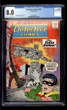 Detective Comics #275 1960 CGC VF 8.0 C/OW High Definition Scans** picture