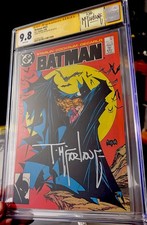 BATMAN 423 1ST PRINT CGC 9.8 SS TODD MCFARLANE MAJOR KEY HOLY GRAIL GEM MINT HOT picture