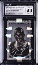 2016 UD ALL-TIME GREATS #MC-MJ MICHAEL JORDAN CGC AUTHENTIC picture