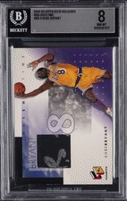 1999-00 UD HOLOGRFX NBA SHOETIME #KB-S KOBE BRYANT BGS 8 picture