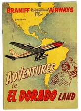 Braniff International Airways Adventures in El Dorado Land Childrens Book 1959 picture