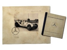 1938 Mercedes Grand Prix 1934-1937 Silver Arrows F1 Daimler-Benz Book & Poster picture