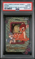 BAMBI 2024 Topps Chrome Disney black wave 1/10 Once Upon A Time - case hit alpha picture