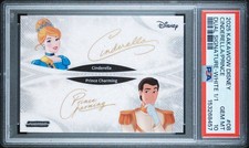 2025 Disney Kakawow Cinderella Prince Charming Dual Gold Auto White 1/1 PSA 10 picture