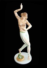 ROSENTHAL - Gustav Oppel - 'Salambo' - Art Deco Porcelain Figure - Circa 1930's picture
