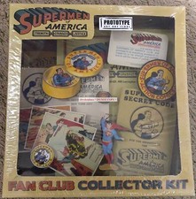 RARE 1of 1 PROTOTYPE Superman Supermen of America Fan Club Collector  Kit 2016 picture