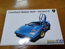 Aoshima Japan Supercar 18 1976 Wolf Countach Ver.2 1/24 Model Kit picture