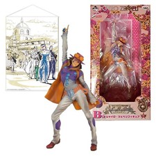 Jojo’s Bizarre Adventure Double Chance Campaign GYRO ZEPPELI Figure Tapestry New picture