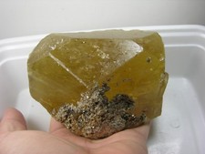 697g Afghan Terminated Edge Beryl Heliodor Crystal Specimen 110mm 1 lb 8 5/8 oz picture