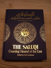 VERY RARE SALUKI DOG BOOK BY GOODMAN 1ST 1995 SIGNED LIMITED EDITION 870 PAGES picture