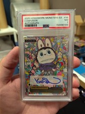 2025 HOW2WORK MONSTERS SERIES 3 CONFUSION AUTOGRAPH PSA 7 POP 1 picture