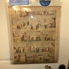 1923 Regl’ar Fellers By Gene Burns Mutt & Jeff By Bud Fisher Original NP Comic picture