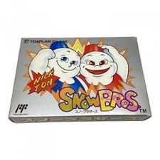ToaPlan Snow Brothers TOA-7L NES Famicom Game Cartridge Fixed Screen Action picture